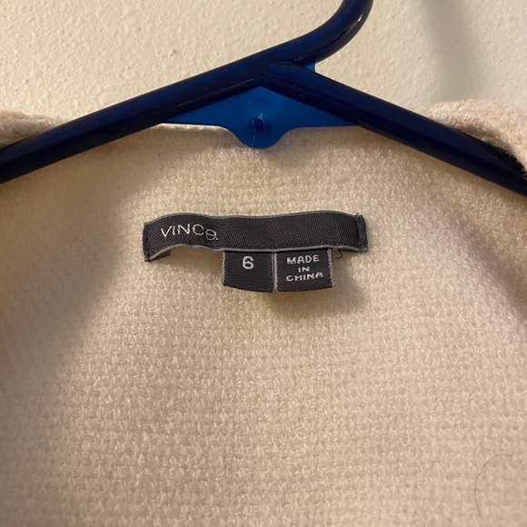 Vince white wool jacket women’s 6 - Picture 3 of 4